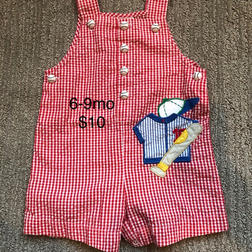 Baseball Romper